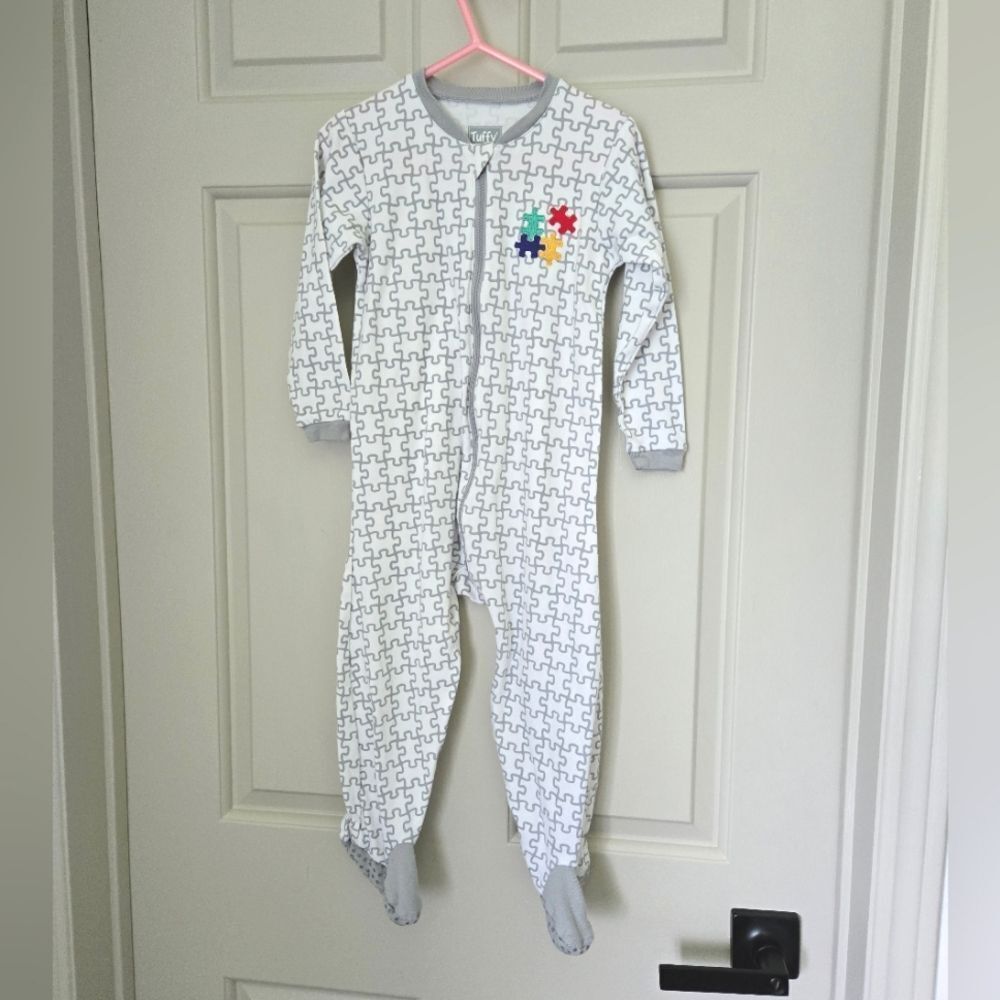 Tuffy Puzzle Pattern Kids Sleeper Size 24 M